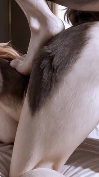 Furry shemale với con cu to đụ furry trans