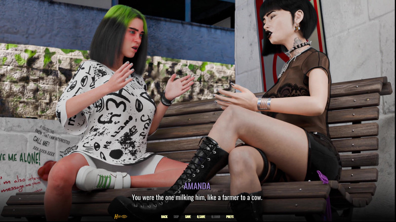 Wickedgammes studio: Ongecontroleerd interraciaal Libido (deel 6) Einde van update