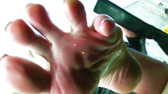 Goddess Celine: Vyčerpaná zadkem a nohama