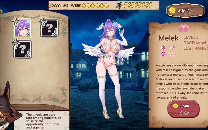 Adult Games by Andrae: Ep15: Angel Melek Unlocked - Open at Nine