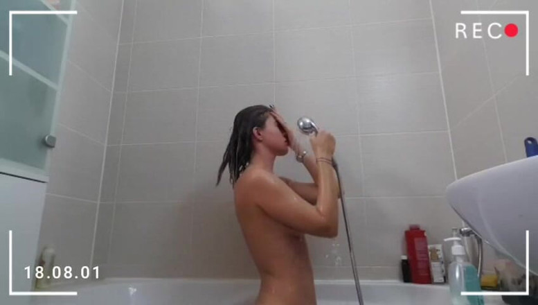 Erotic Tanya: Slow Motion Shower &amp; Bath Time with Tany