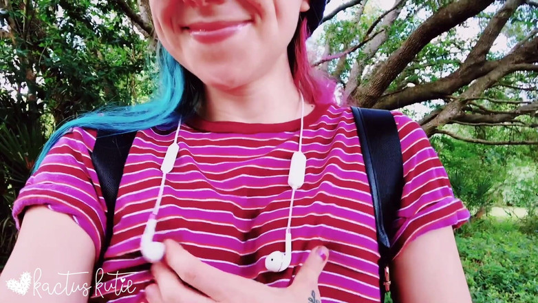 Kactus kutie: Flashing My Tiny Titties at the Park