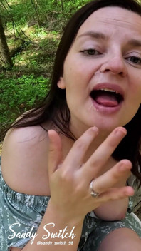 Gesichtsbesamung Im Wald