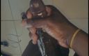 Bbc Godaddy: Afrikaanse grote zwarte lul-freak vóór het douchen