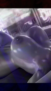 Robaatoo Horny Futanari Slut: Lying Down, Hard and Ready with Her Massive Cock