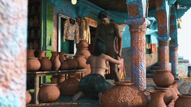 Your Savita bhabhi: सेक्सी मीना और सीमा भाभी की ग्राम प्रधान द्वारा चुदाई