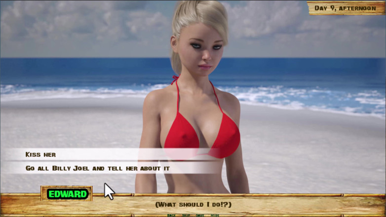 Johannes Gaming: Lewd island 9 - ben boşalana kadar sikimi sürtüyor - gırtlağına kadar sokma...