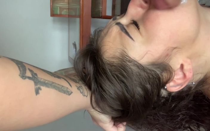 Camila Vegas: Humiliating Facial Compilation - Non-stop Cumshot Sequence on the Face
