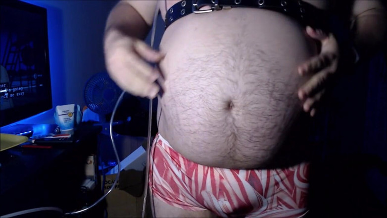 Akevantelico91: Belly inflation candy canes