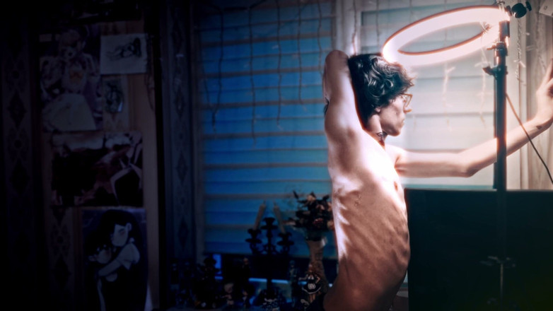 HotDogs studio: Chico Flaco En Una Película Solo Para Mostrar El Cuerpo