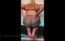 The Haus Of Dresden: BBW MILF Elizabeth Dresden enorm röv buttplug show pawg byte