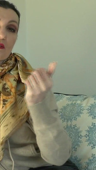 Wear a Silk Scarf and Masturbate in Front of Me, Lady Victoria Valente