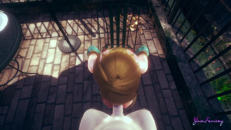 Yaoitube: Zelda Yaoi Femboy - Link POV Blowjob (bez cenzury)