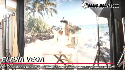 Bravo Models Media: 377 penggambaran di belakang pentas Elena Vega dewasa