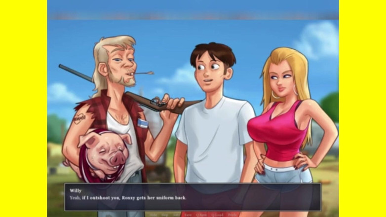 3DXXXTEEN2 Cartoon: Tres pares de tetas en dos días. 3D porno de dibujos...