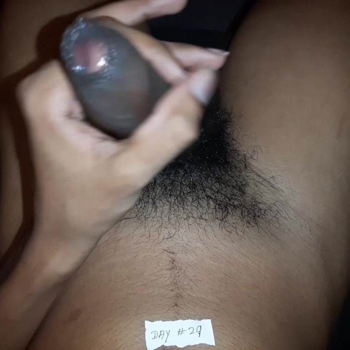 Desi college love: Cute Boy Handjob Day 29
