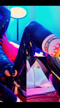 I Love the Black Full Body Latex Suit