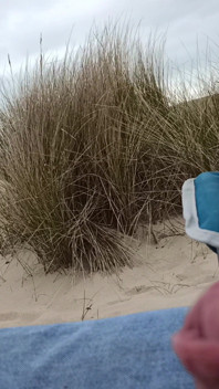 Zwei spermaladungen in der Öffentlichkeit am strand, blankziehen, wichsen, sperma ohne hände - rockard papi
