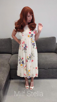 A Redhead in a Dress
