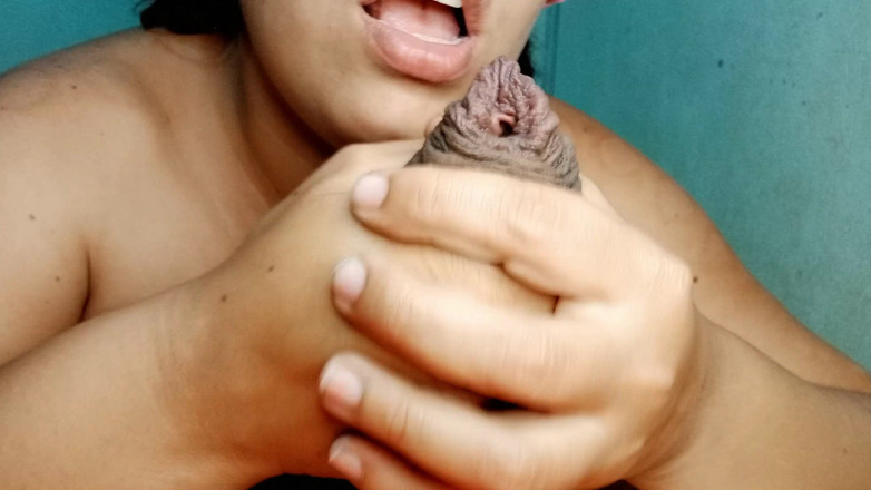 Hella Zaid: My Stepsister Is Playing with Her Tongue and the Skin...