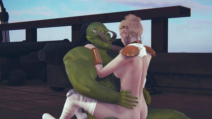 Waifu club 3D: Roztomilý elf jezdí na velkém čůrákovi