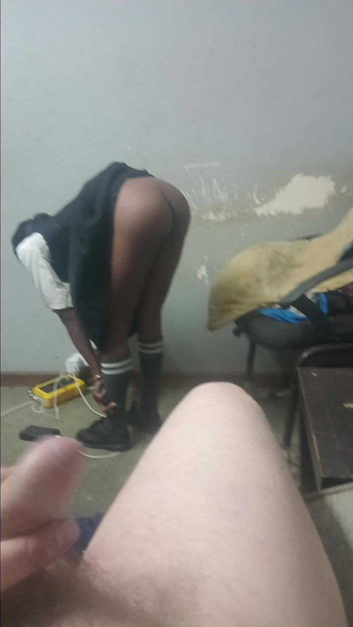 hothouse18xxx: Stepdaughter Tease Her Ass to Stepdaddy, She Rubs Her Ass...