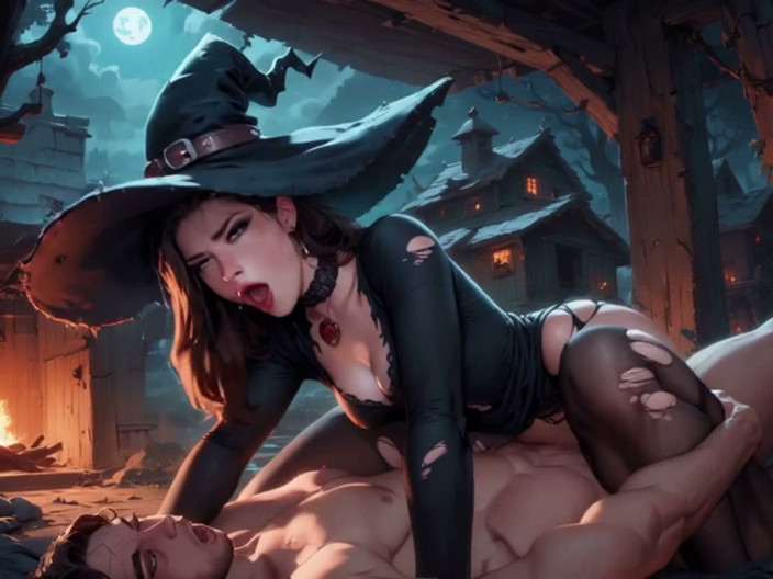 Anime Vampire: Anime Ai: During a Halloween Party, I’m Alone with My...
