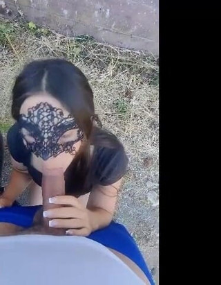 MiaByFoxCoupleItalia: Outdoor car blowjob & handjob by foxcoupleitalia