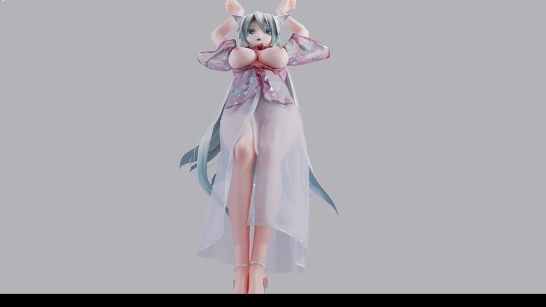 MikuMotion: Nomor 9 Gaya kuno; Elegan Hanfu; POV; Penari