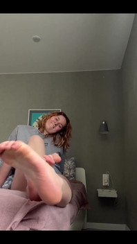 I Sat Down on the Edge of the Bed and Slowly Stretched My Legs Forward