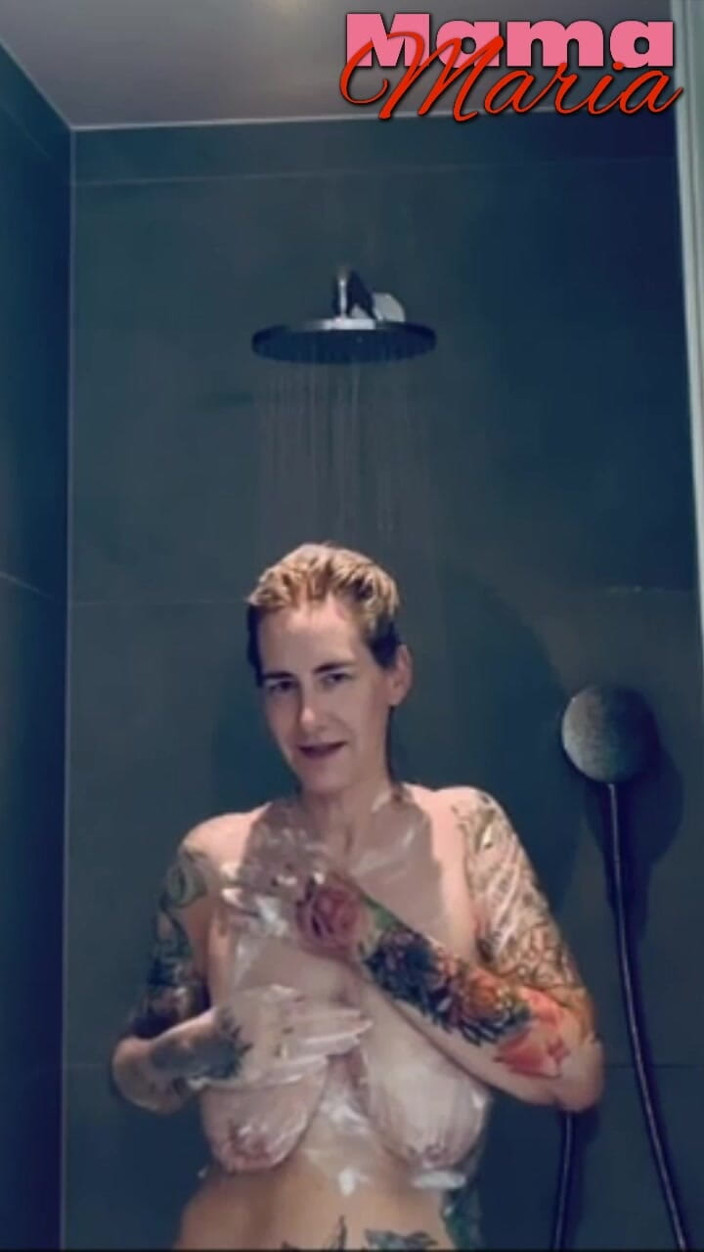 Mama Maria: MILF Steamy Shower