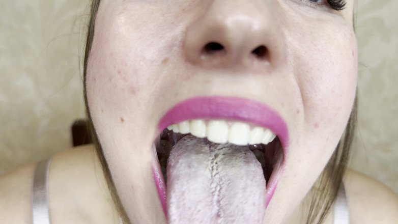 Hottie goddess: Přírodní stav úst: pohled do krku