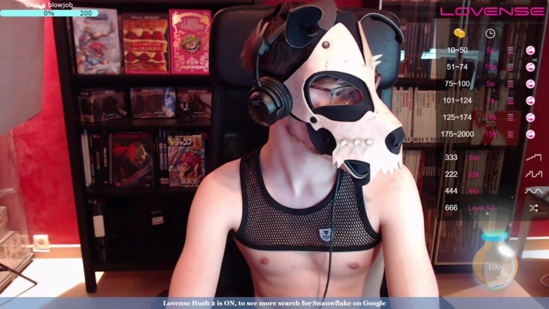Snauwflake: Snauwflake is having fun on chaturbate - Part 1
