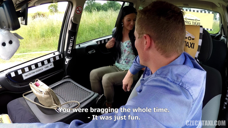 Czech Taxi: První mokrý orgasmus