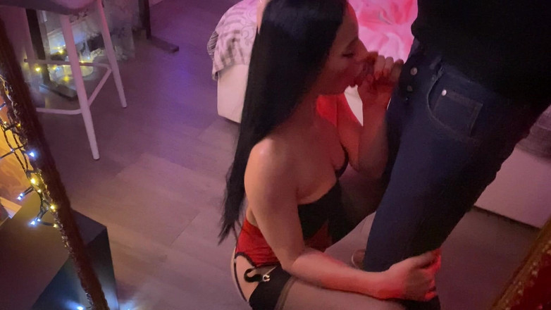 Slowly Tease: #17（完整）穿着复古尼龙带红带的女主人温柔地吹箫，让自己被操