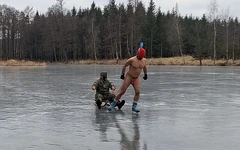 Dray Slave on the Ice
