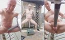 Daddy exhibitionist: Секс-шоу дедушки, папочки, вакуумного отжима и машины, бондаж, камшот