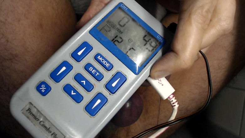 Gaylectrician: E-stim cumshot 21_01_12