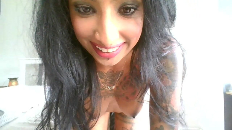 BabeXX69XX Asian MILF: JOI CIM White Dildo
