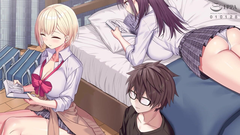 Hentai Eagle: Tam giác tình yêu - hoạt hình tình dục ba người