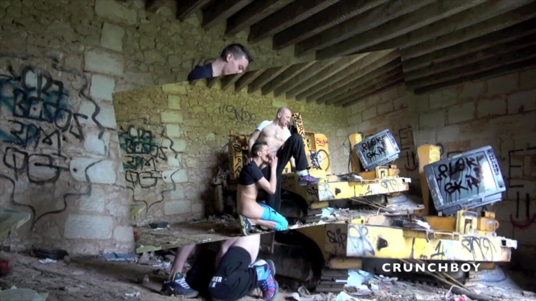 EXHIB BOYS: Webcam en cruising exhib con Jess y John