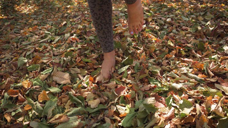 Teasecombo 4K: Laisse croquant sous les pieds asmr
