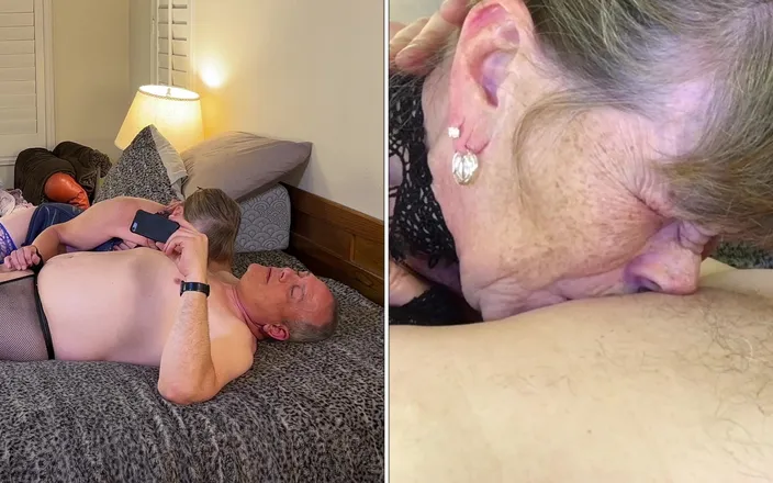 Carmen Angel: A Fantastic Granny Deep Throated Cocksucking &amp; Male Nipple Sucking Adventure