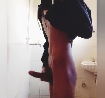 Punjab Ludhiana: Baño la masturbación gran polla