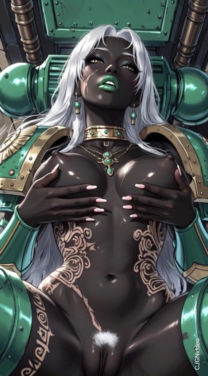 Hot girl dancing: 123. heiße Weltraum-Marines sexy pose (ai Animation)