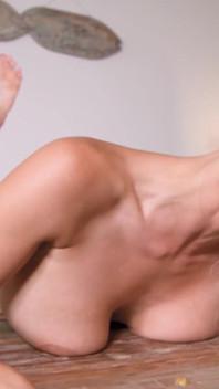 MILF Seduces Businessman at Door - Blowjob Leads to Intense Fucking and Cumshot