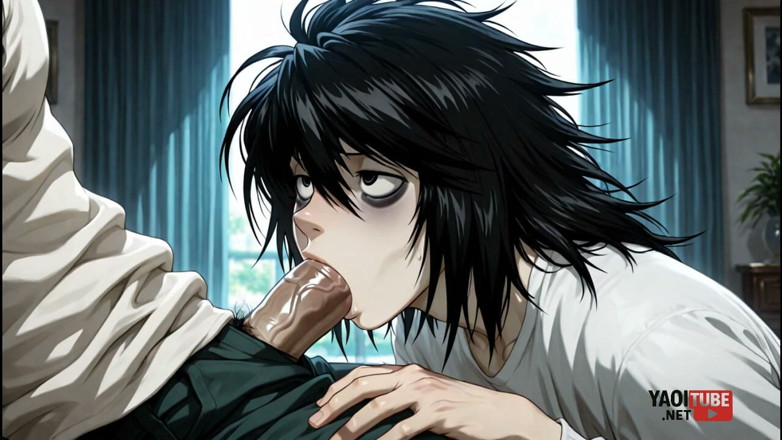 Yaoitube: Death Note Yaoi - l Колекція фотографій Lawliet