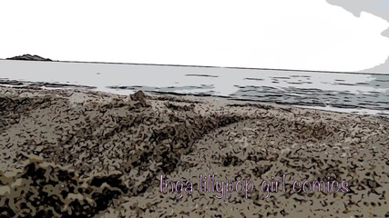 Inga lillypop girl comics: Kakak Tiri Anda Melancap Di Pantai