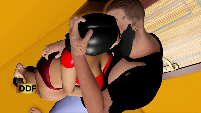 Dark desi fantasy: S5-ep-03 Пухлая Пухлая Бхабхи Дези И Арендодатель