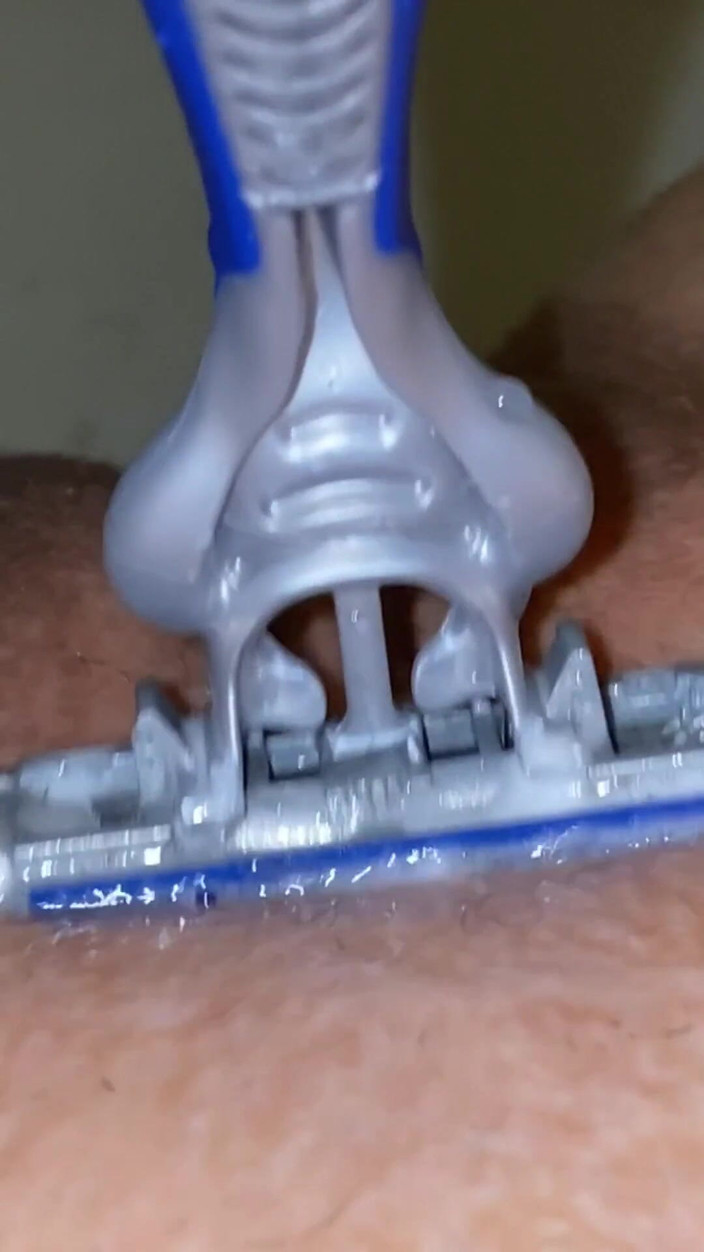 Dirtysecret: 毛深い陰部を剃る